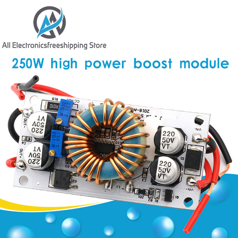 DC DC Boost Converter Constant Module Current Mobile Power Supply 250W 10A LED Driver Module Non-isolated Step Up Module ► Photo 1/6
