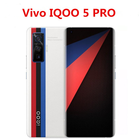 Stock Vivo IQOO 5 Pro 5G Smart Phone 50.0MP+13.0MP+8.0MP+16.0MP 60X Zoom 6.56