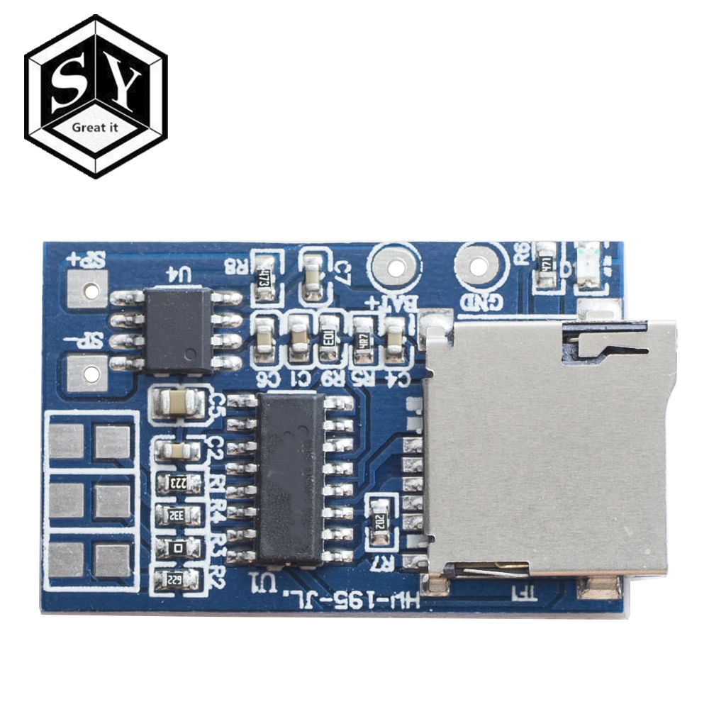 5pcs GPD2846A TF Card MP3 Decoder Board 2W Amplifier Module for Arduino 