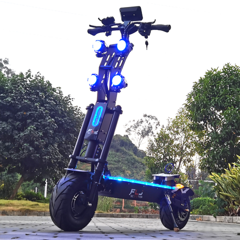 72V 8000W 13inch fat wheels 90-130kms range 90-100km/h speed dual motor E Bike Electric Scooter ► Photo 1/6