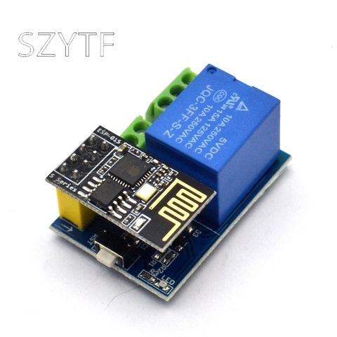 ESP8266 5V WiFi relay module esp-01s Things smart home remote control switch phone APP ► Photo 1/5