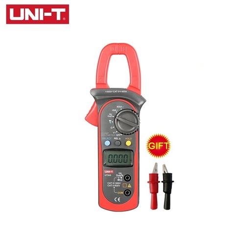 UNI-T UT201 UT202 UT202A UT203 UT204 UT204A AC DC Digital Clamp Meters With Temperature Test Auto Range 600V Voltage Multimeter ► Photo 1/6