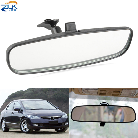 ZUK Interior Rearview Mirror For HONDA ACCORD 2003-2007 CIVIC 2006-2011 FA1 FD1 FD2 FIT JAZZ 2009-2014 CITY 2008 76400-SDA-A01 ► Photo 1/6