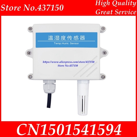 Temperature and humidity sensor transmitter 0-5V  0-10V 4-20mA  rain analog high precision industrial sensor ► Photo 1/3