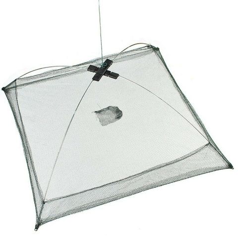 NEW Portable Folded Fishing Net Baits Mesh Trap Durable for Shrimp Minnow Crayfish ► Photo 1/6