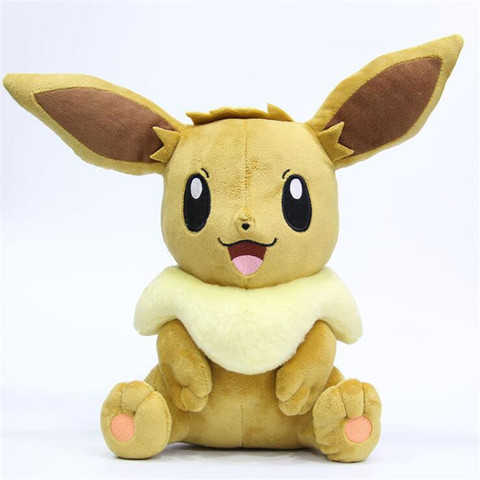 Anime Pokemon Cute Eevee Plush Toys Soft Stuffed 30cm Doll Let's Go Game Pokemon Monster Eevee Pillow Cotton Plush for Children ► Photo 1/4