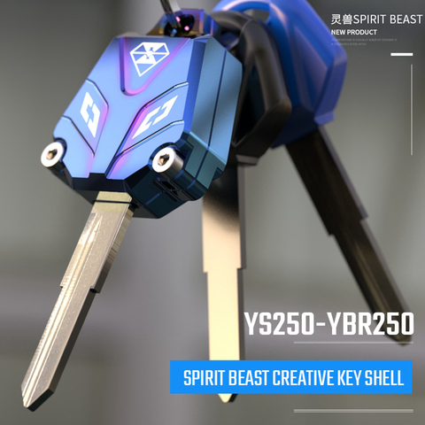 SPIRIT BEAST Universal Motorcycle Key Cover Case For YAMAHA YZF XJR1300 FJR1300 MT09/07 XJ6 TMax R3 R1 R6 FZ1/Z4/Z6/Z8 XT660 ► Photo 1/6