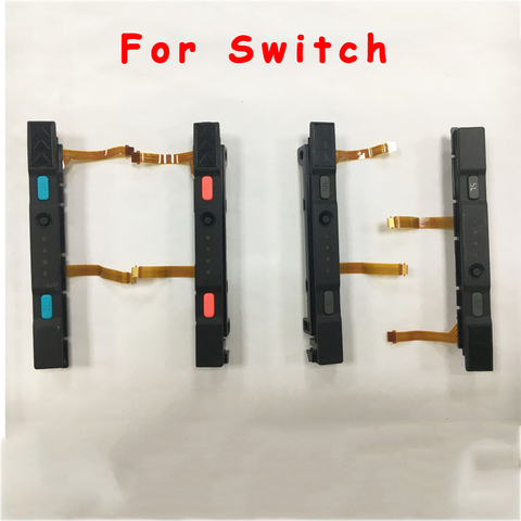 Original Plastic Slider for Nintend Switch NS Joy-con Controller Rail Assembly with Flex Cable Complete Right Left With button ► Photo 1/6