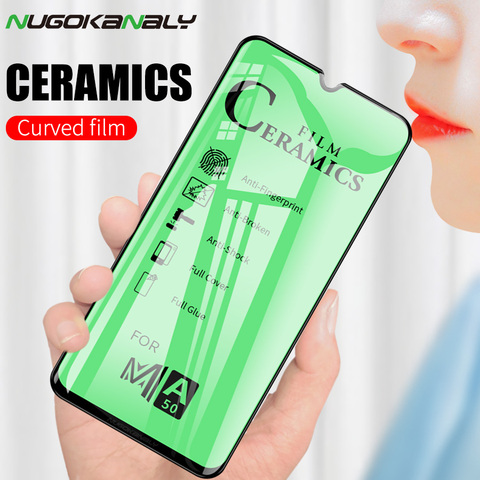 Soft Ceramic Tempered Glass For Samsung Galaxy A50 A51 A50s A70 A71 A10 A20 A21s A30 A30s A40 M10 M20 M30 M30s Screen Protector ► Photo 1/6