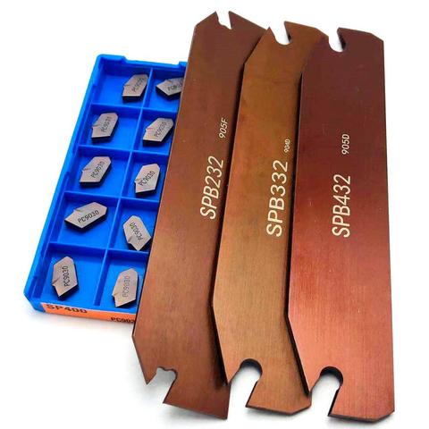 SPB26 SPB32-2/3/4/5/6 indexable insert lathe tool for slitting tools for SP200 SP300 SP400 PC9030 / NC3020 / 3030 turning tools ► Photo 1/6