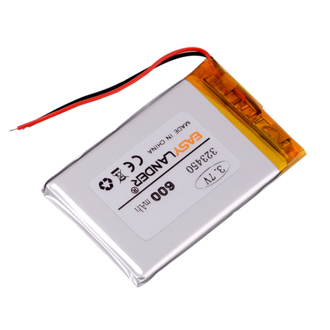 323450 600mah 3.7v lithium Li ion polymer rechargeable battery For e-book  sony reader 505 ► Photo 1/5