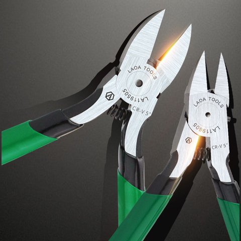 LAOA Cr-V Diagonal Pliers Electrical Scissors Iron Wire Copper Wire Cutters ► Photo 1/6