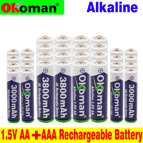 Price History Review On a 100 New 1 5v Rechargeable Battery a Alkaline 3000 3800mah For Torch Toys Clock Mp3 Player Replace Ni Mh Battery Aliexpress Seller Battery Sales3 Store