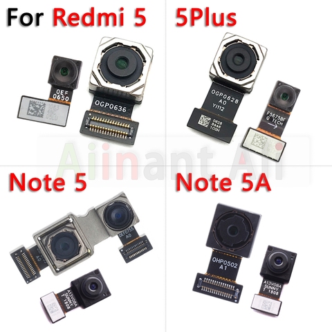 Main Back Camera For Xiaomi Mi Redmi Note 5 Plus 5A Pro Original Back Rear Camera Flex Cable ► Photo 1/6