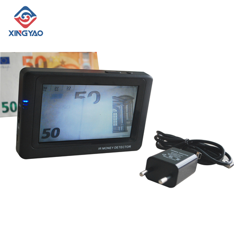 Ir Infrared Camera Money Detector Portable Cash Currencies Detector Mini Banknote Detector ► Photo 1/6