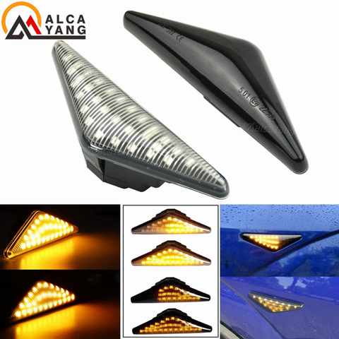 Flowing Side Repeater Light LED Dynamic Side Marker Turn Signal Lights Indicator Blinker Lamp For Ford MONDEO 3 MK3 FOCUS 1 MK1 ► Photo 1/6