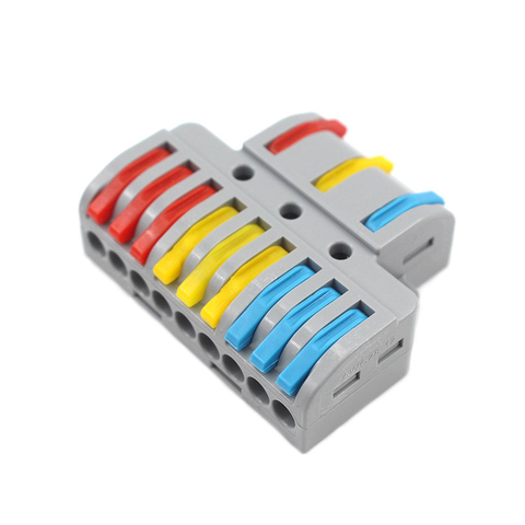 5/10pcs YJ-933 Mini Fast Wire Connector Universal Wiring Electric Cable Connector Push-in Conductor LED Light Terminal Block ► Photo 1/6