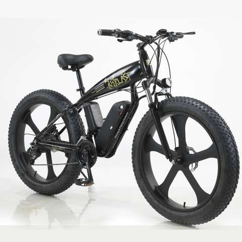 26 Inch Electric Bicycle 1000W Snow Beach Mountain Bike Fat Tire 4.0 Power E Bike Adult ► Photo 1/5