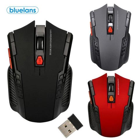 NEW Wireless 2.4G 6 Keys 3 DPI Adjustable Portable Optical Gaming Mouse, Automatic Sleep Energy Saving Mice for PC Laptop ► Photo 1/6