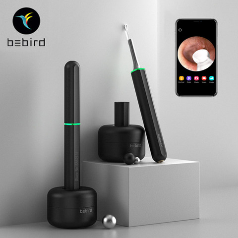 New Bebird X17 Pro Smart Visual Ear Cleaning Endoscope In-Ear 300W Mini Camera Otoscope Borescope 33 in 1 Ear Pick Spoon Tool ► Photo 1/6