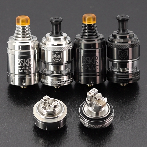 VapSea Berserker v2 MTL RTA BSKR v1.5 mini Vape MTL RTA atomizer Tank RBA 22mm 24mm Single Coil atomizer vaper RTA MTL ► Photo 1/6