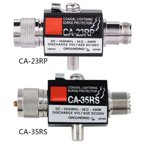 CA-35RS CA-23RP PL259 SO239 Radio Repeater Coaxial Anti-Lightning Antenna Surge Protector ► Photo 1/6