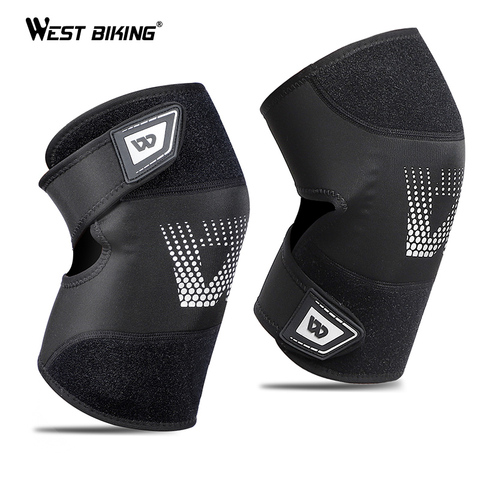 WEST BIKING Professional Sports Safety Knee Support Elastic Knee Pads Support Running Fitness Gear Tendon Strap Brace Protector ► Photo 1/6