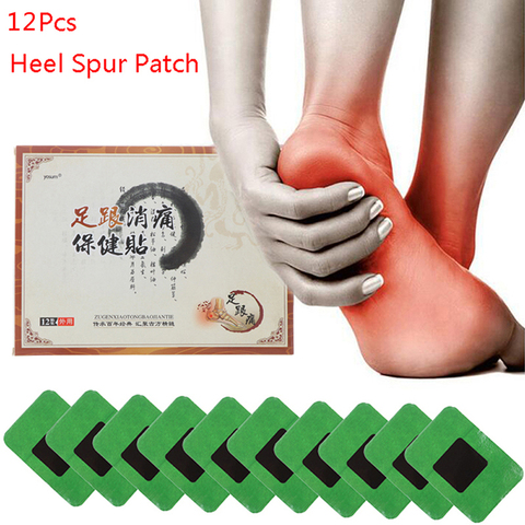 12pcs/bag Heel Pain Plaster Pain Relief Patch Herbal Bone Spurs Achilles Tendonitis Patch Foot Care Treatment Patches ► Photo 1/6