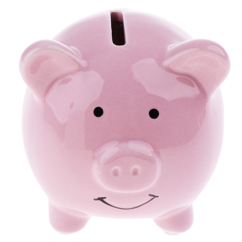 Kids Piggy Bank Money Box Saving Coins Cash Fun Gift Ceramic Pig ► Photo 1/6