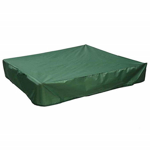 Square Waterproof Oxford Cloth Dust Cover Canopy Drawstring Sandbox Sandpit Dustproof Cover ► Photo 1/5