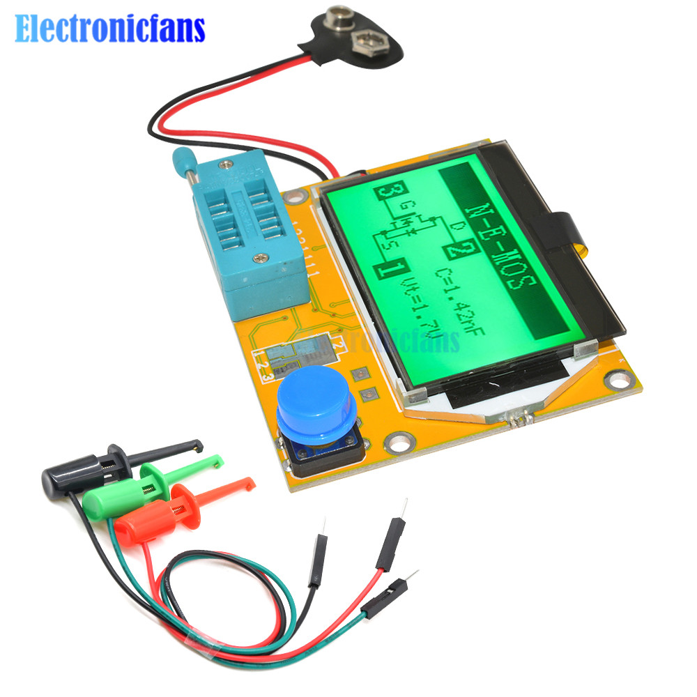 Tester componente ESR LCR grafic Diode Triode Tranzistori