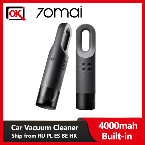 CZAJNA5 $5  70mai Car Vacuum Cleaner Wireless Hand Held 70mai Auto Vacuum Cleaner 5000Pa Strong Suction for Car Home Useage ► Photo 1/6