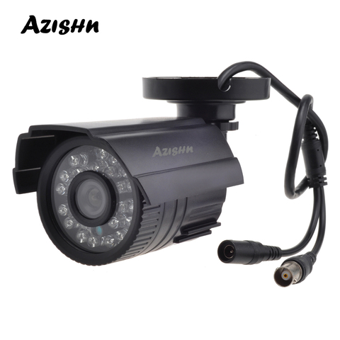 AZISHN CCTV Camera 800TVL/1000TVL  IR Cut Filter 24 Hour Day/Night Vision Video Outdoor Waterproof IR Bullet Surveillance Camera ► Photo 1/6