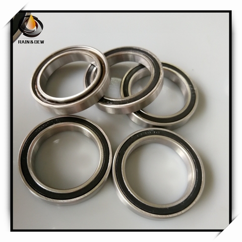 2Pcs 6805 Hybrid Ceramic Bearing 25x37x7 mm ABEC-7 Bicycle Bottom Brackets & Spares 6805RS Si3N4 Ball Bearings ► Photo 1/3