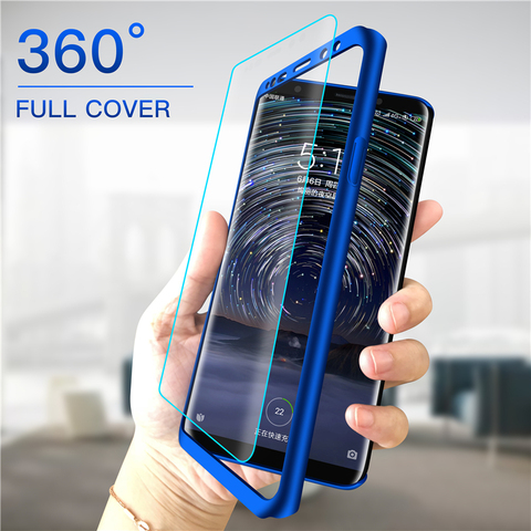 360 Full Cover Phone Case For Xiaomi Redmi Note 8 7 6 5 4 4X  3 2 K20 Pro 3S S2 4A 5A 6A 7A 5Plus GO Hard PC Shockproof Funda ► Photo 1/6