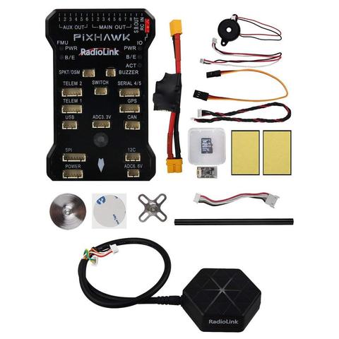 Radiolink pixhawk Flight Controller RC Drone FC 32 Bit with Power Module for Long-wheelbase Quadcopter/6-8 Axis Multirotor ► Photo 1/6
