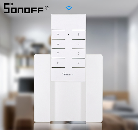 SONOFF 433MHz RF Remote Controller 8 Keys Multipurpose Works with SONOFF RF/4CH Pro/TX Series/RF Bridge Wireless Wifi Switch ► Photo 1/6