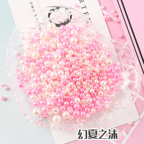 2/3/4/5mm Multi size option about 500Pcs/lot random mix color no holes Pearls Round Beads For DIY Craft Scrapbook Decoration ► Photo 1/6
