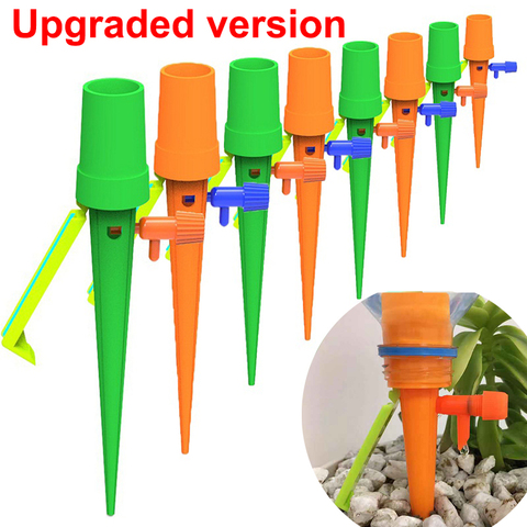 6/12/18PCS Auto Drip Irrigation Watering System Automatic Watering Spike for Plants Flower Indoor Household Waterer Bottle Drip ► Photo 1/6