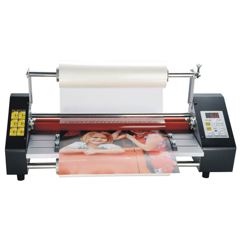 i9460T A2+ Paper Laminating Machine Four Roller Cold Hot Laminator Rolling Machine film photo Laminating Machine English Version ► Photo 1/6