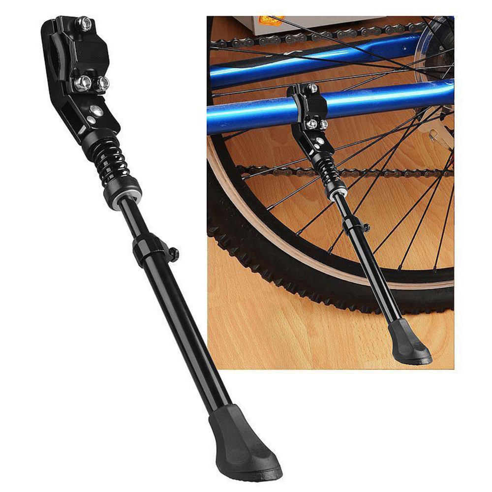 Adjustable Mountain Bike Bicycle Cycle Kick Stand Heavy Duty Prop Side Rear 