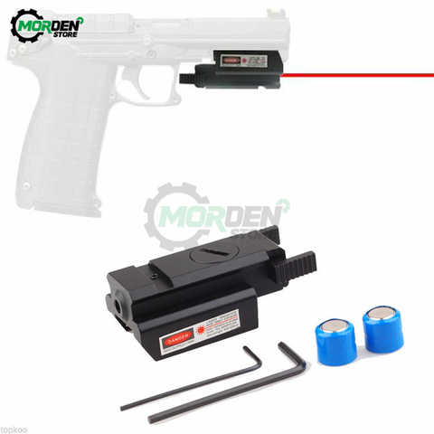 532nm Tactical Mini Red Dot Laser Sight for 4 Pistol/Glock17 19 20 21 22 31 34 35 37 ► Photo 1/6