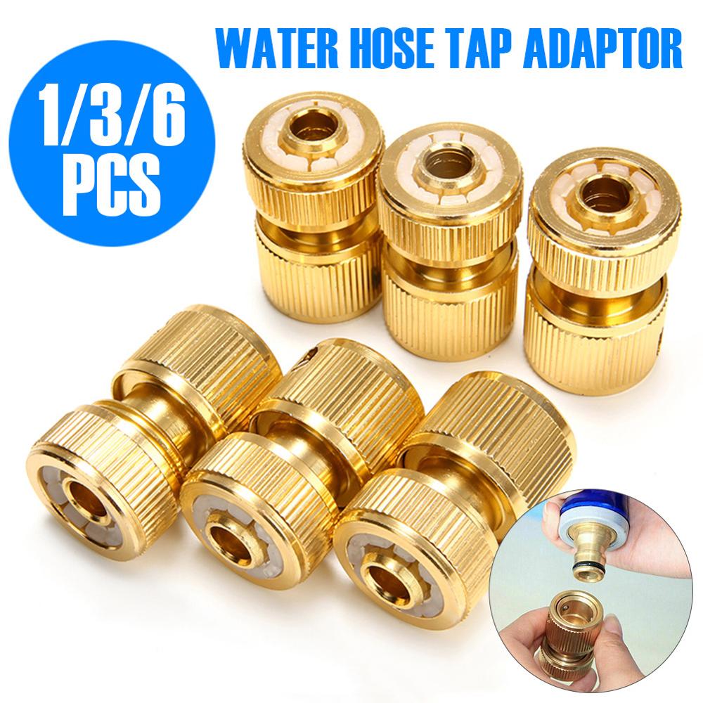 3/4' 10x Garden Hose Quick Connect Water Hose Fit Brass Female Male Connector 