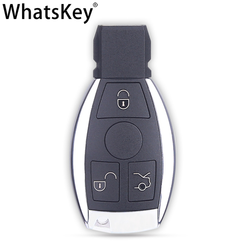 WhatsKey 3 Button Remote Car Key Shell Fob Case For Mercedes For Benz A B C E S Class W245 W204 W205 W210 W212 W221 W222 CLK ► Photo 1/6