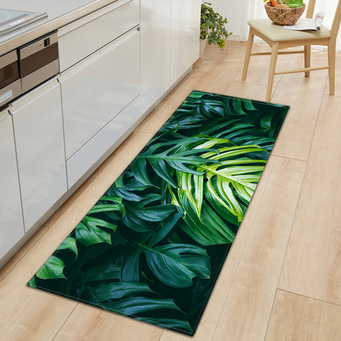 Kitchen Doormat 3D Green Grass Bamboo Print Floor Mat Hallway Living Room Balcony Bath Mat Non Slip Area Rugs Bathroom  Carpet ► Photo 1/6