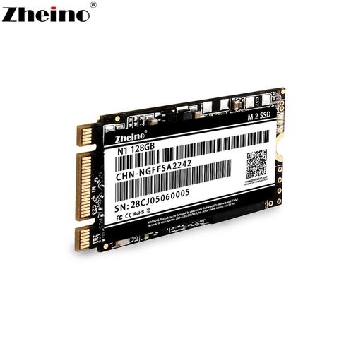 Zheino M.2 2242 SATA SSD 64GB 128GB 256GB 512GB 2242mm NGFF Internal Solid State Hard Drive for Lptop ► Photo 1/4