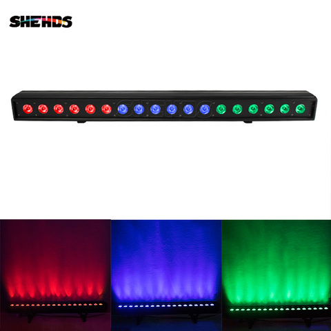 SHEHDS 18x18W 6IN1RGBWA+UV LED Wall Wash Super Large Light Angle DMX Control Device Suitable Disco DJ Ballroom Bar Decoration ► Photo 1/6