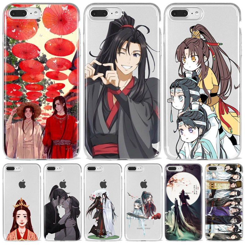 Fashion Aesthetic Anime Clear Phone Case Soft Tpu Covers For Iphone 11 Pro Max Iphone 6s Plus X Xs Max 5s Se Xr Concha Fundas Coque Samsung Vanillatech Net