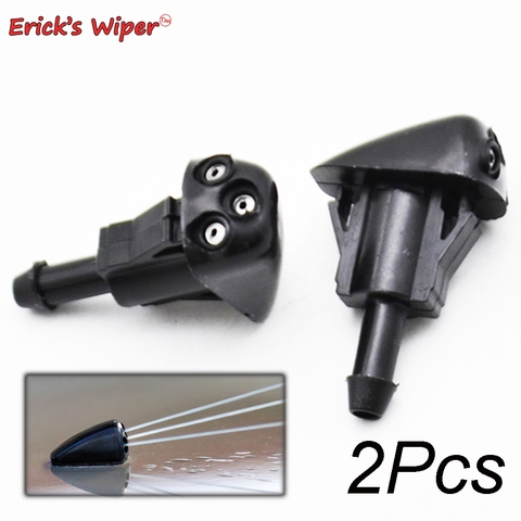 Erick's Wiper 2Pcs/lot Front Windshield Wiper Washer Jet Nozzle For Hyundai Santa Fe Sonata Tiburon Coupe Elantra MK4 ► Photo 1/6