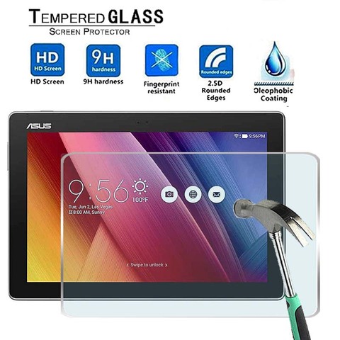 For Asus ZenPad 10 -Premium Tablet 9H Tempered Glass Screen Protector Film Protector Guard Cover ► Photo 1/6